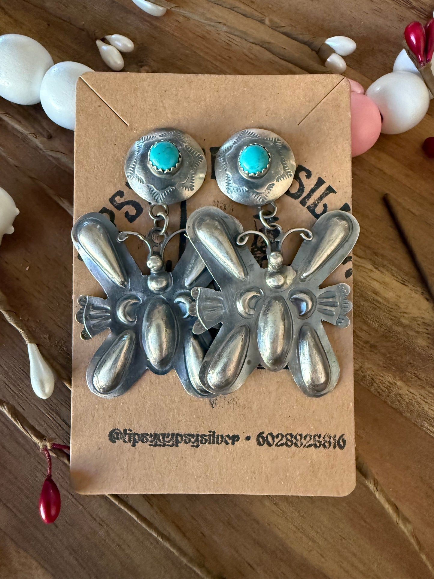 Large Butterfly Earrings