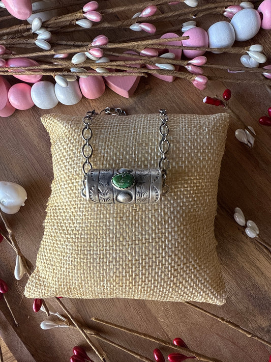 Sonoran Gold Barrel Bead Necklace