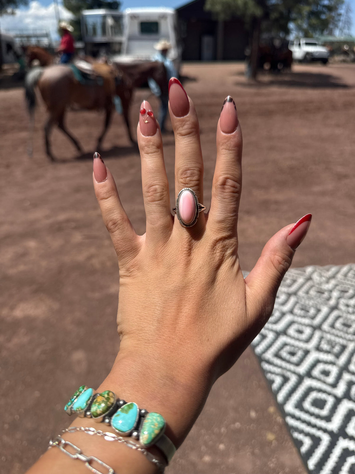 Pink Conch Ring