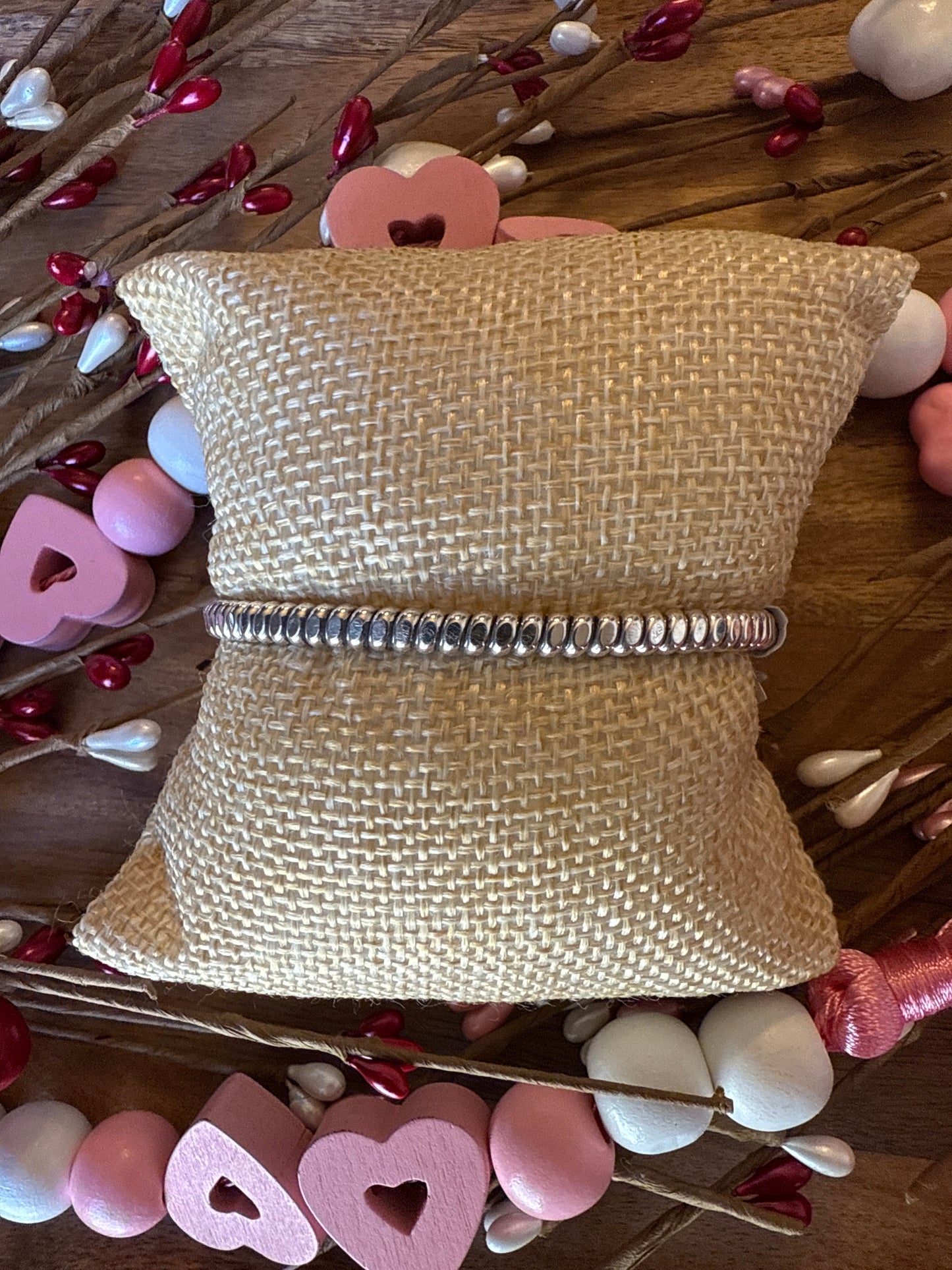 Rolled Silver Cuff
