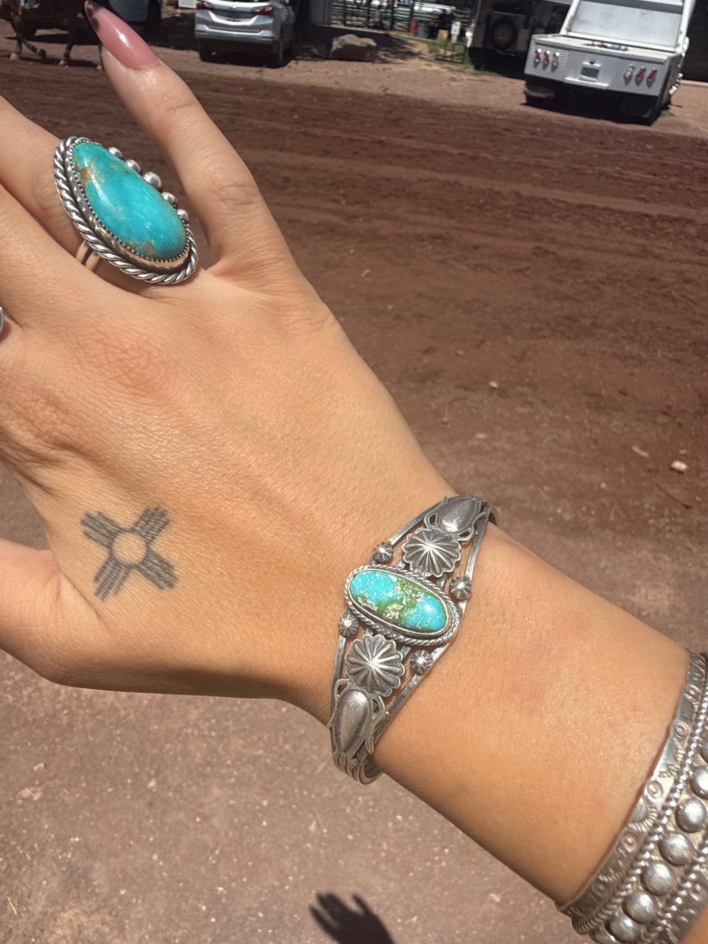 Sonoran Gold Starburst Cuff