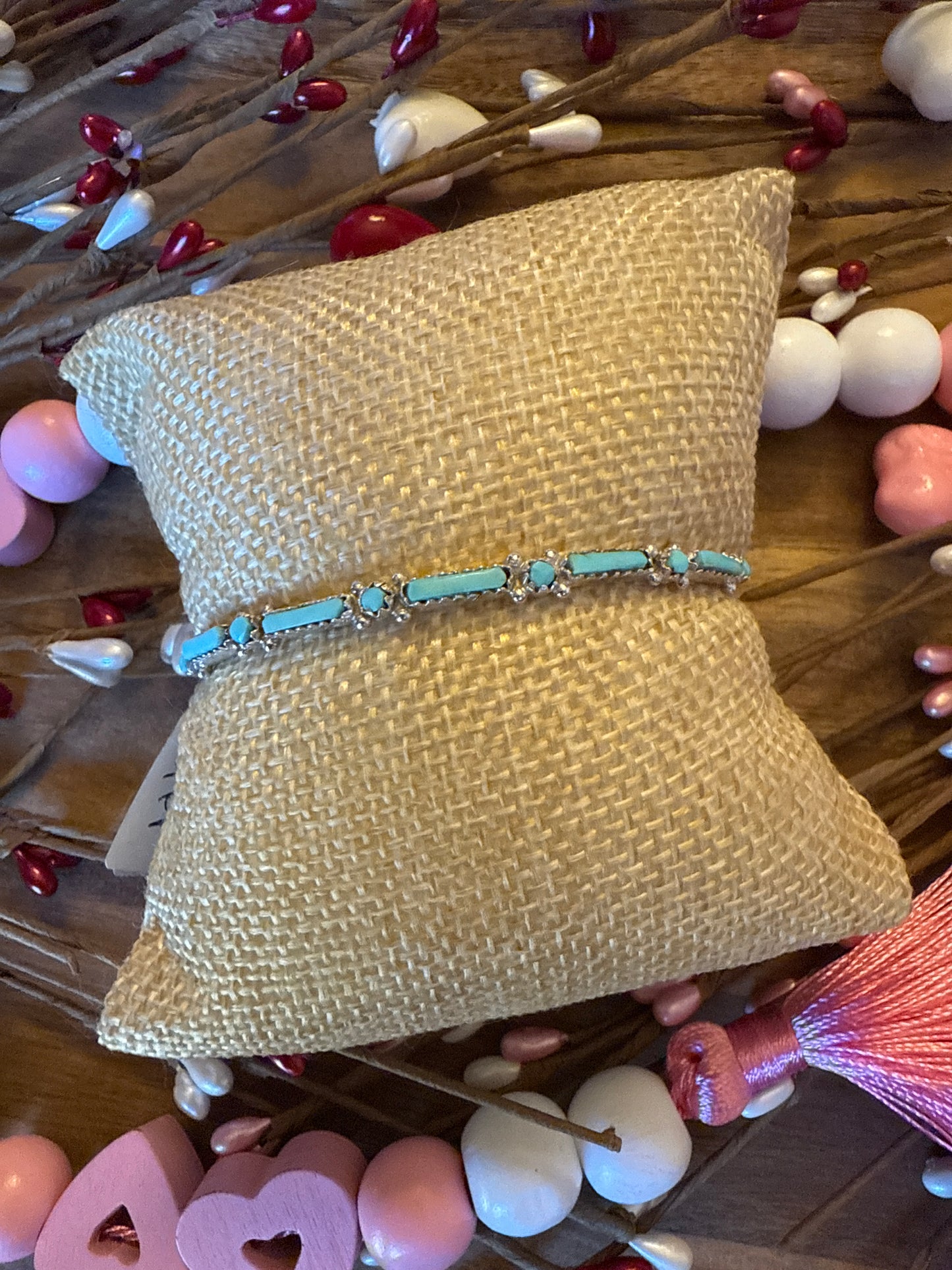 Petty Point Turquoise Cuff