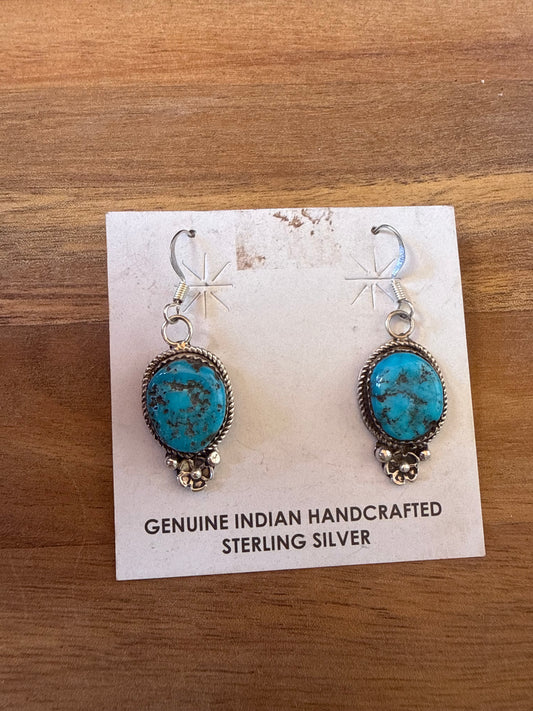 Dangle Flower Detail Earrings