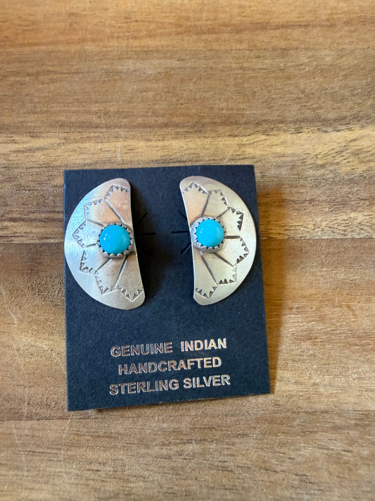 Half Cluster Earrings