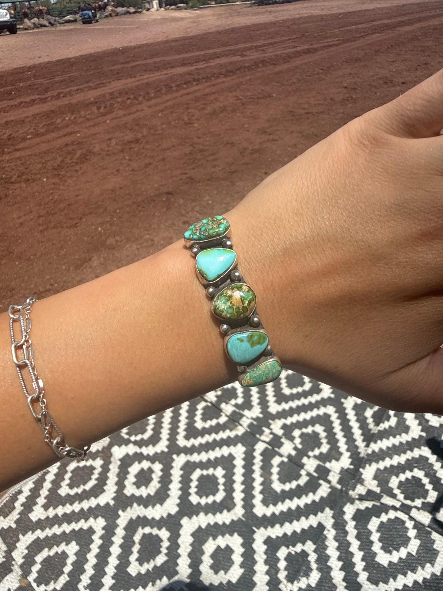 Sonoran Gold 5 Stone Cuff