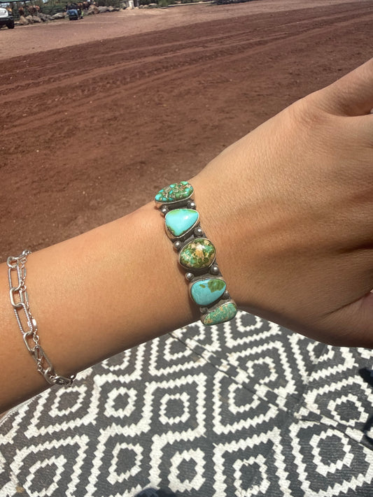 Sonoran Gold 5 Stone Cuff