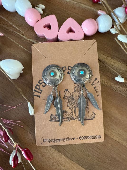 Vintage Dream Catcher Earrings