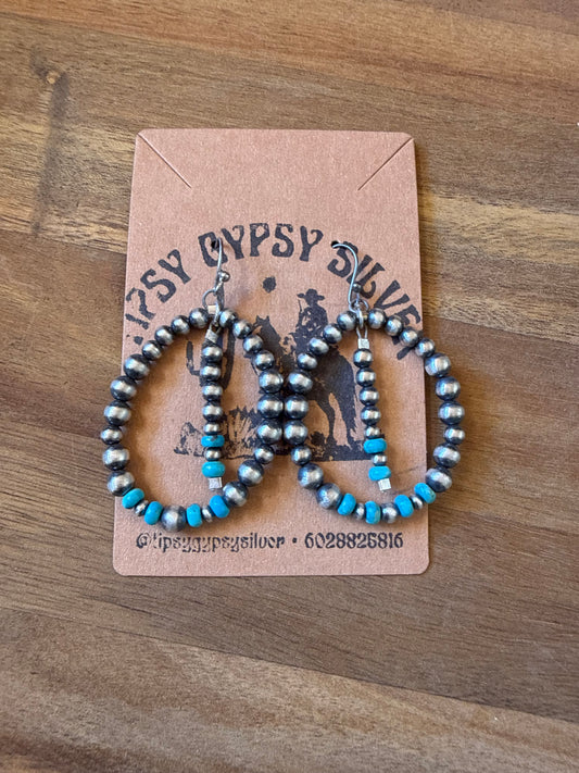 Pearl & Turquoise Earrings