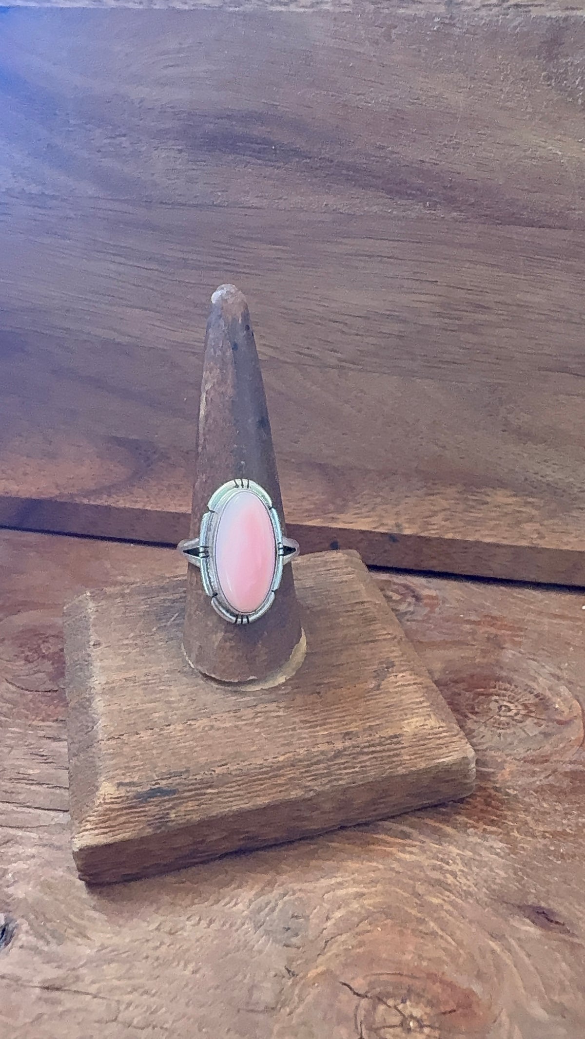 Pink Conch Ring