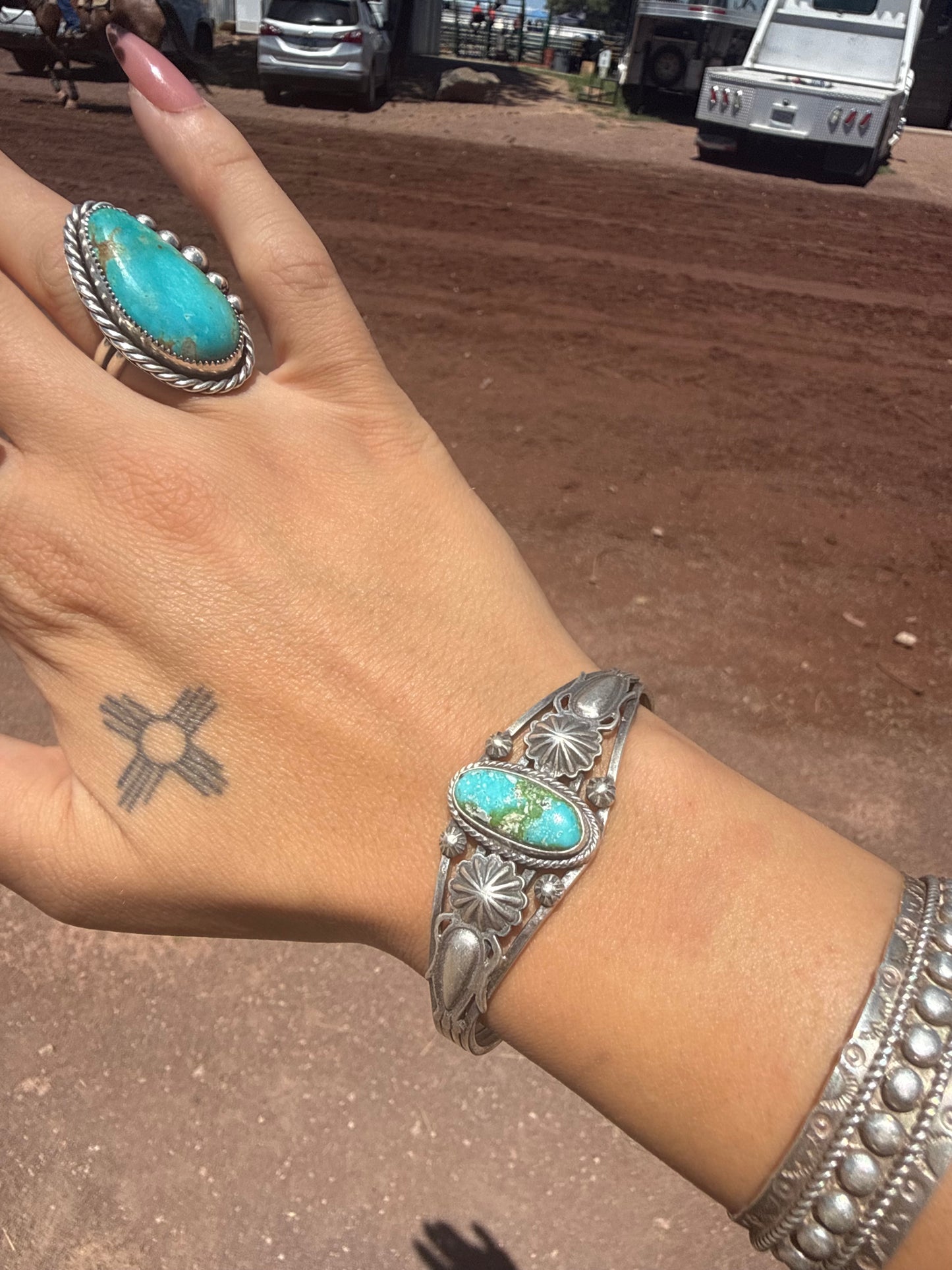 Sonoran Gold Starburst Cuff