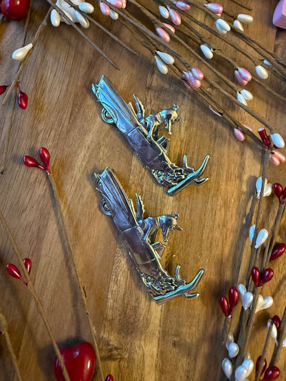 Coyote Brooch