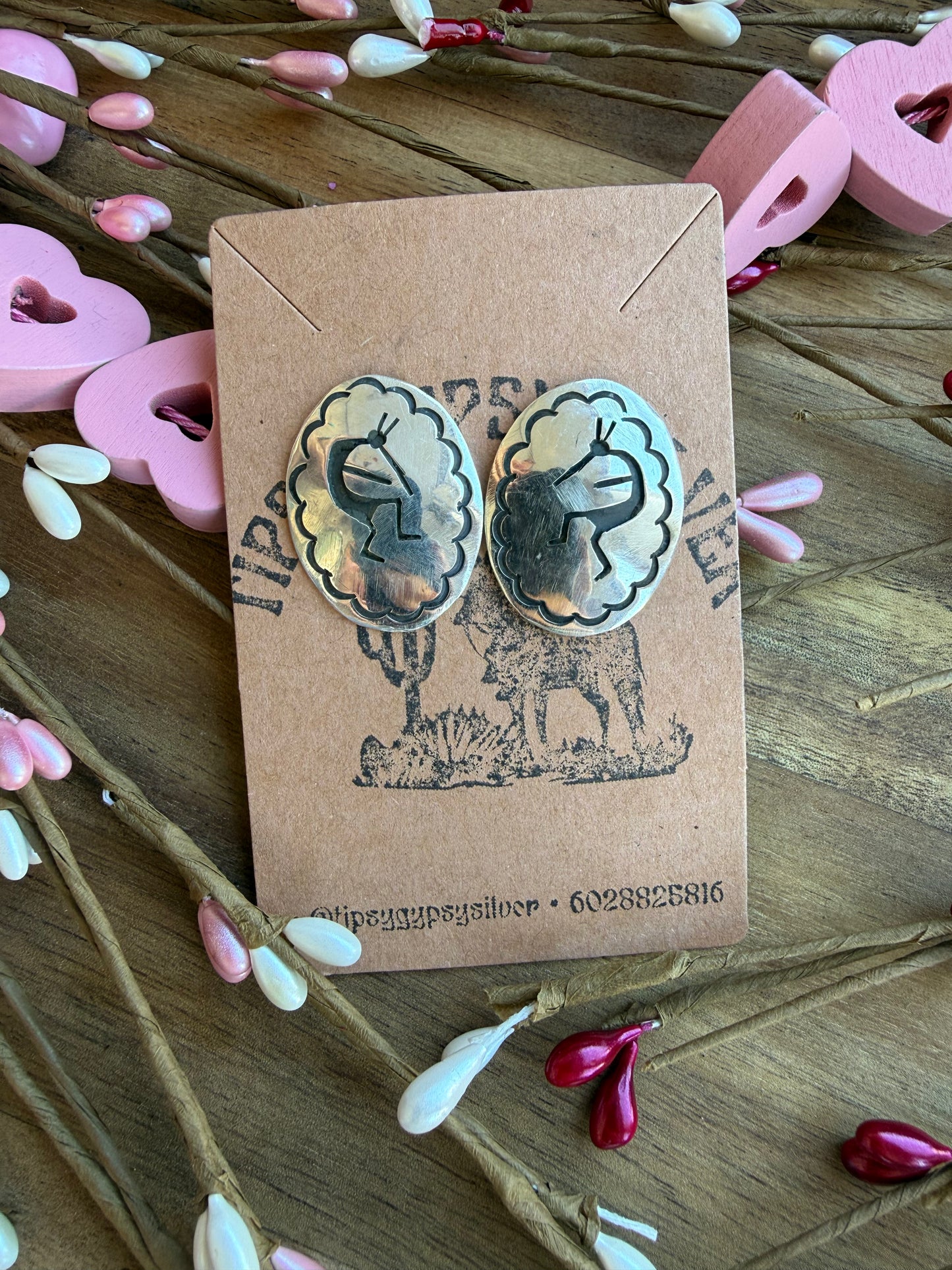 Kokopelli Stud Earrings