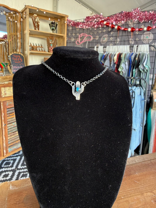 Cactus Necklace