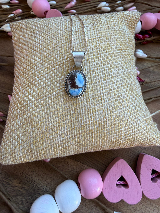 Oval Golden Hills Pendant