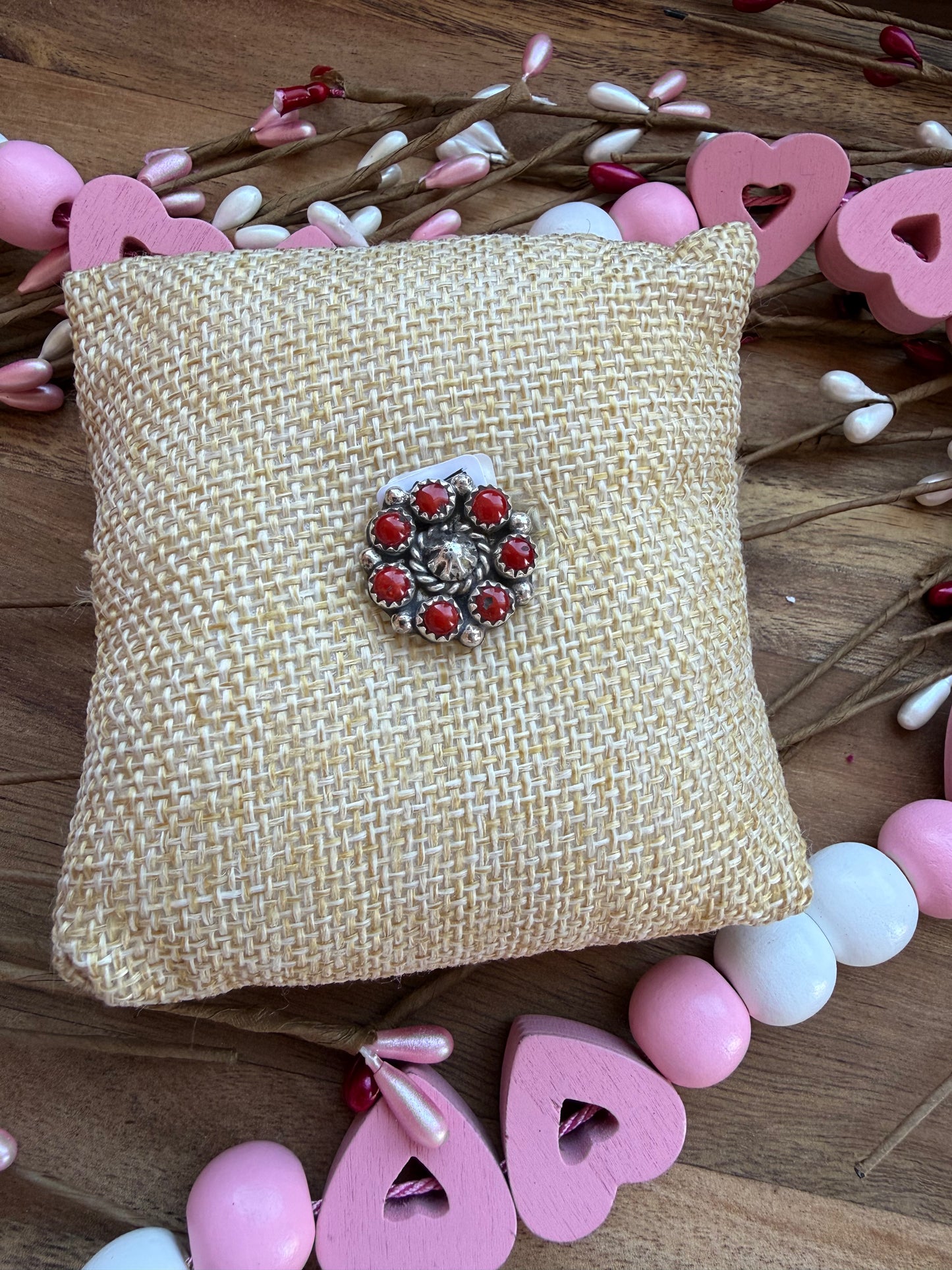 Starburst Coral Cluster Ring