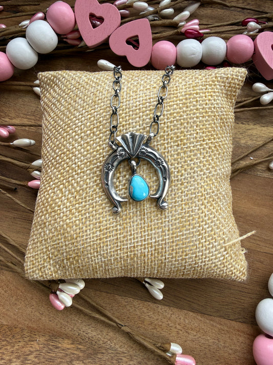 Stamped Naja Necklace