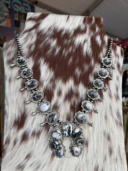 Kee Johnson White Buffalo Squash Blossom