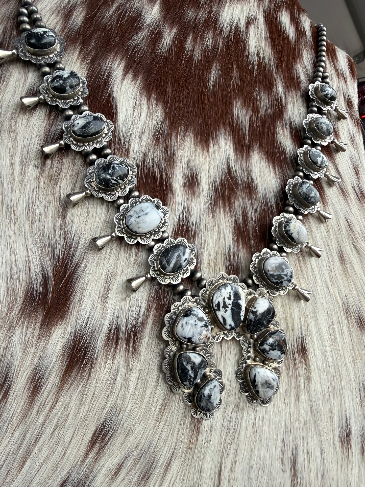 Kee Johnson White Buffalo Squash Blossom