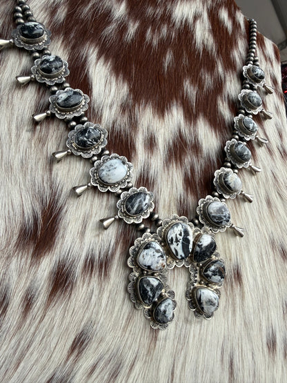 Kee Johnson White Buffalo Squash Blossom