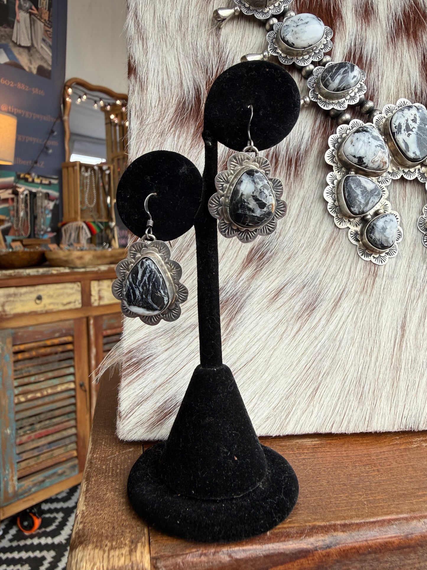 Kee Johnson White Buffalo Squash Blossom